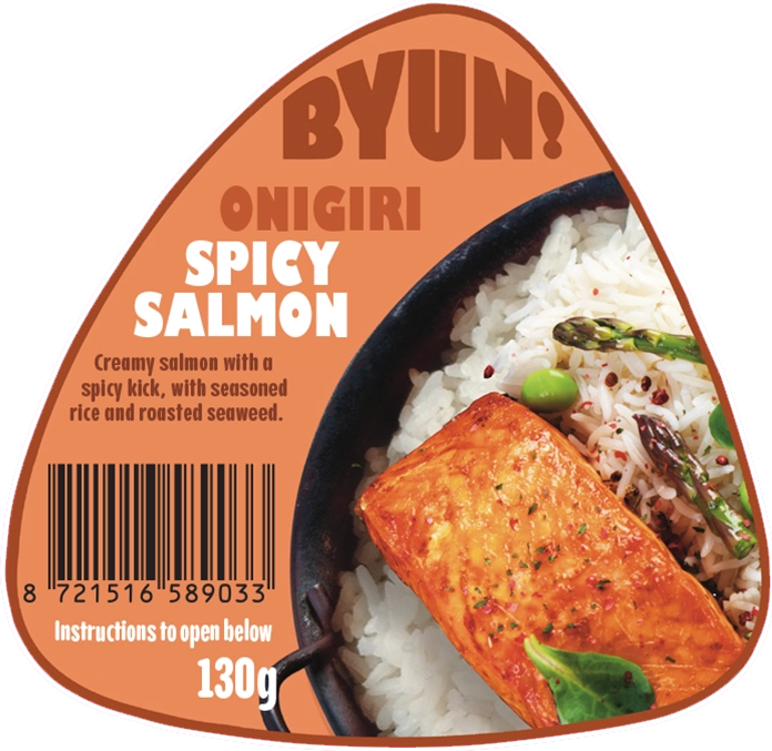 Spicy Salmon onigiri