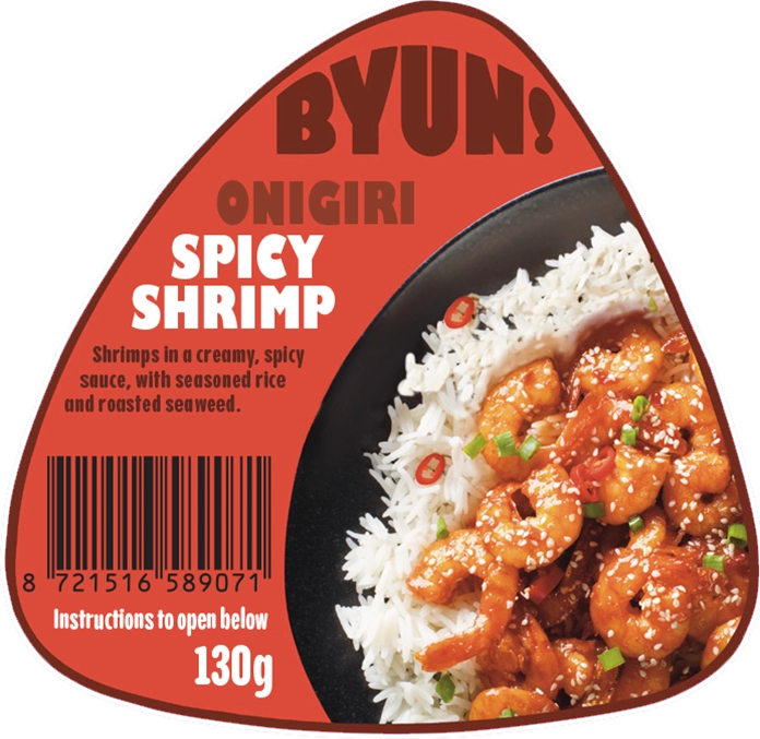 Spicy Shrimps onigiri